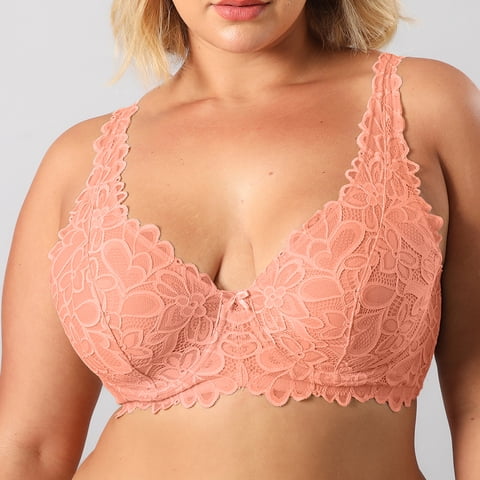 Sosten Bralette Encaje Flor Flores Mujer 13500-243