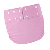Magideal - Pañal De Bolsillo Para Adultos, Transpirable Contra La Incontinencia, Impermeable, Ajustable, Protección Contra La Incontinencia, Pañales, Pantalones , Rosado