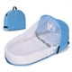 thumbnail image 1 of Baby Portable Crib Lounge Chair, Baby Travel Cot, Indoor And Outdoor Foldable Carry Cot , For 0-18 Months Baby, 1 of 3