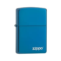 Zippo - Encendedor Lasered Logo Azul Zp20446Zl