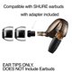 thumbnail image 2 of Auriculares AZLA SednaEarfit Crystal Standard (MS) para auriculares inalámbricos, 2 of 8