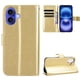 thumbnail image 1 of Funda tipo libro para iPhone 17, cartera todo‑en‑uno, funda multifuncional con tarjetero y correa de muñeca desmontable, 1 of 4