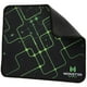 thumbnail image 2 of MousePad Gamer 23x20cm Negro Verde Start, 2 of 4