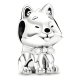 thumbnail image 1 of Charm dije colgante perro akita plata 925, 1 of 3