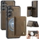 thumbnail image 1 of AutSpace Funda para Samsung Galaxy A16 4G/ 5G, Bloqueo RFID, Cuero PU, Compatible con MagSafe, Billetera Desmontable 2 en 1 con Tarjetero, Soporte, Cubierta Protectora Magnética, Marrón, 1 of 9