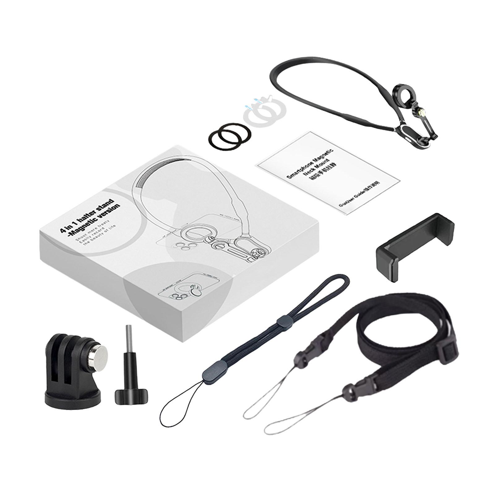 Magideal - Vlog Telephip Tope De Soporte Para Soporte Para El Cuello Para Teléfonos, Portátiles, Sin Mano, Soporte Para Soporte Para Teléfono Para Pesca De Ocio