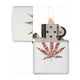 thumbnail image 2 of Encendedor Floral Weed Design Blanco Zp29730, 2 of 3