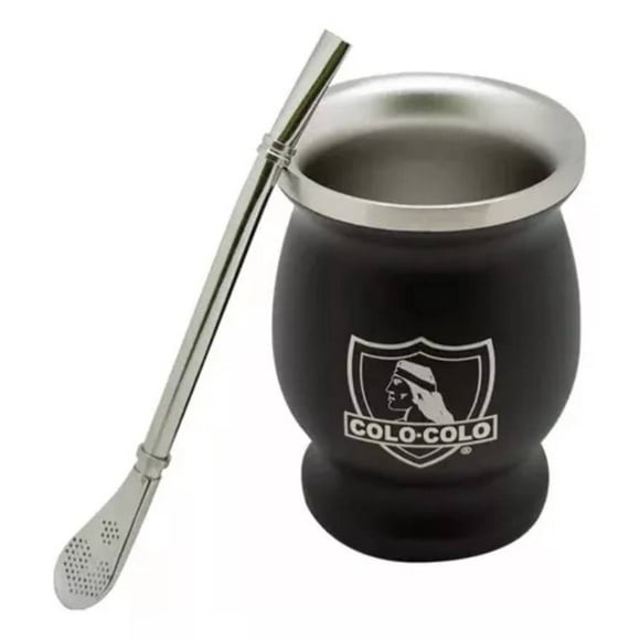 Set Mate Con Bombilla Colo Colo Matero 200ml
