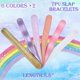 thumbnail image 2 of Pulseras Slap EASYLEISURE 12 unidades Colores Pastel con Brillo, 2 of 6