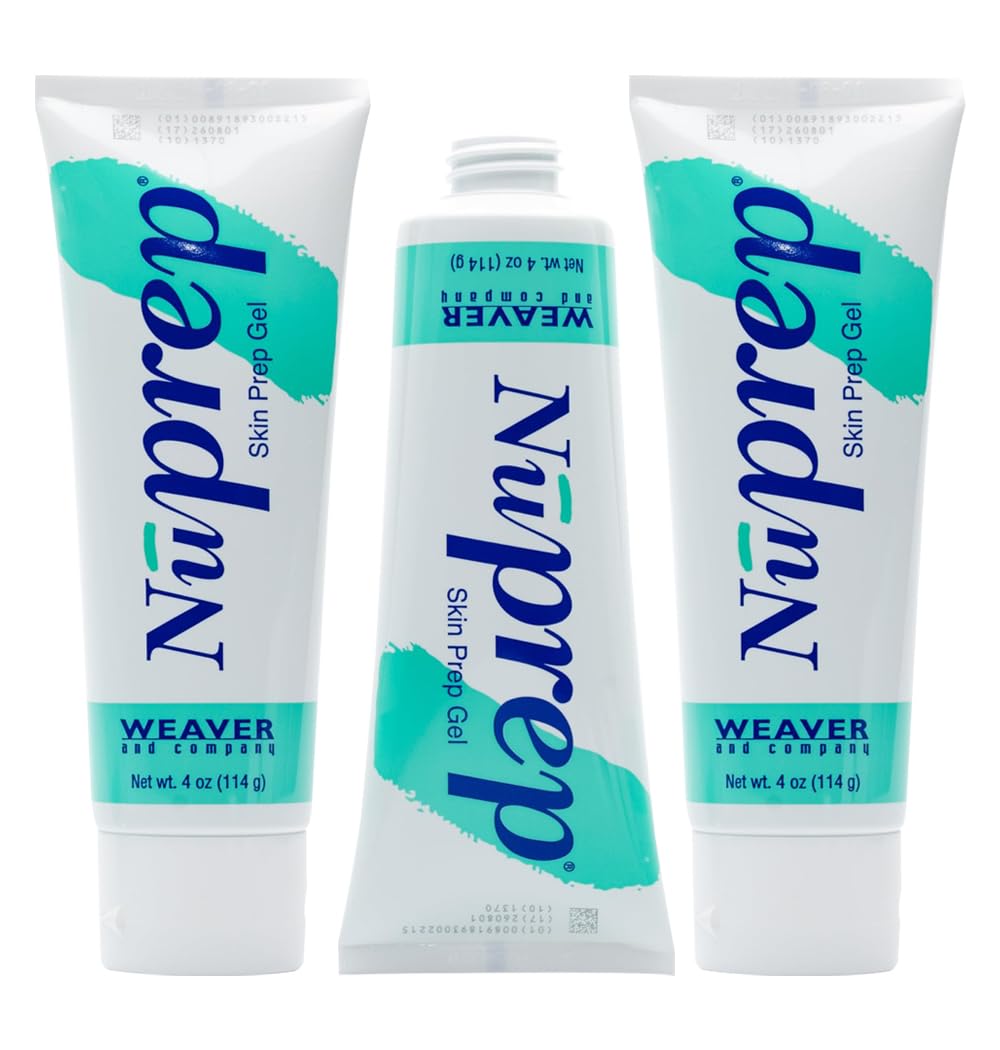 Gel De Preparación Para La Piel Neurofeedback Balego Weaver, Tubo De 120 Ml, Paquete De 3