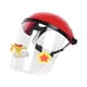 thumbnail image 5 of Sombrero de alimentación portátil, regalo para amantes de , cubierta facial ajustable, alimento para el jardín 3 flores, 5 of 5