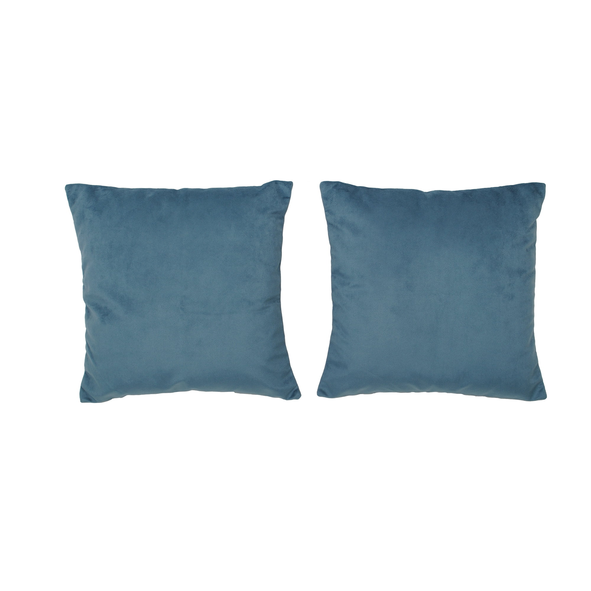 Masel - Set 2 Cojines New Velvet 40x40 40x40 Petroleo