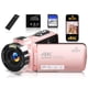 thumbnail image 1 of Cámara de Video Gtonster 4K 56MP WiFi Visión Nocturna Rosa, 1 of 8