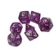 thumbnail image 3 of Juego De Dados Poliédricos De Acrílico Sólido De 7 Piezas Para Suministros De Fiesta Juegos De Mesa Violeta, 3 of 5