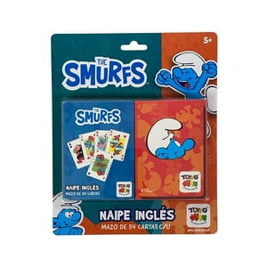 Toyng - Naipe Ingles Inner Per 24 - Los Pitufos