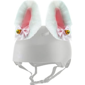 Veat00L - Decoración De Cascos Con Campanas Para Orejas De Gato, Orejas De Peluche, Accesorios De Pegatinas Para Cascos De Bicicleta, Motocicletas, Decoración De Cascos, Sin Casco