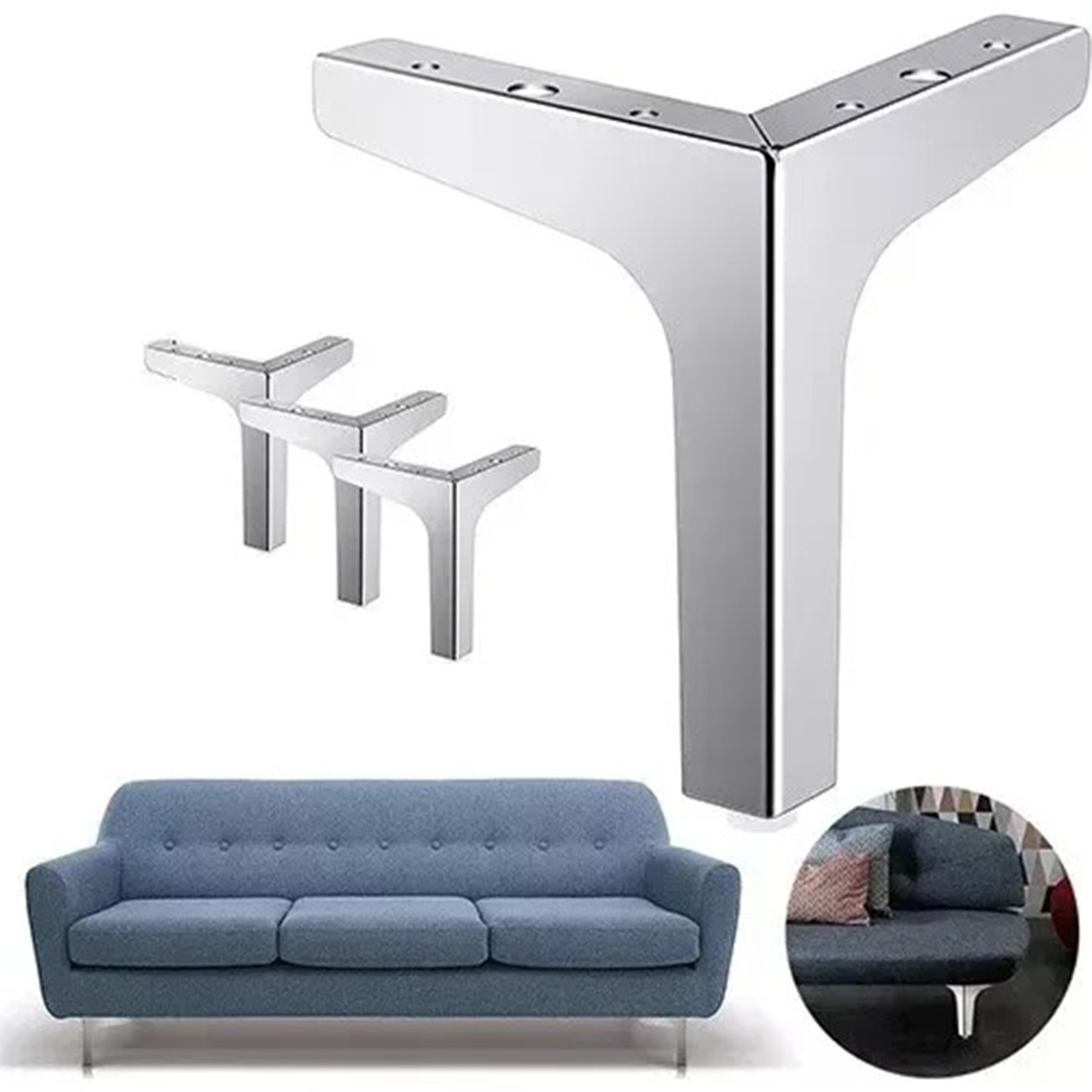 Genérica - 4pcs Patas De Muebles Elevadores De Cama Sofá Apilables 13cm