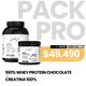 thumbnail image 1 of 100% Whey Protein 1kg Chocolate + Creatina 100% Pazvit, 1 of 3