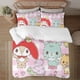 thumbnail image 1 of Littleforestfellow 3-Piece Bedding Set For Kids Boys Girls Adult Cartoon Warm Cute Fashion Holiday Present Gift Bed Sheets, 1 of 5
