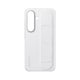 thumbnail image 5 of Funda para Samsung Galaxy S25 con tacto suave y soporte, blanca, 5 of 6