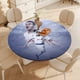 thumbnail image 4 of Son Heung min theme Fitted Round Tablecloths Elastic Edged Table Covers Waterproof Table Cloth For Kitchen Holiday Party Tables Decor 120cm, 4 of 6