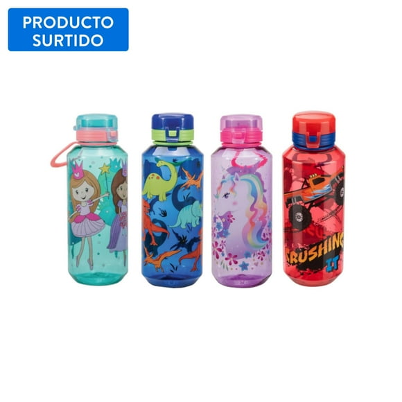 Botella printed Polietileno 473 Ml, producto surtido