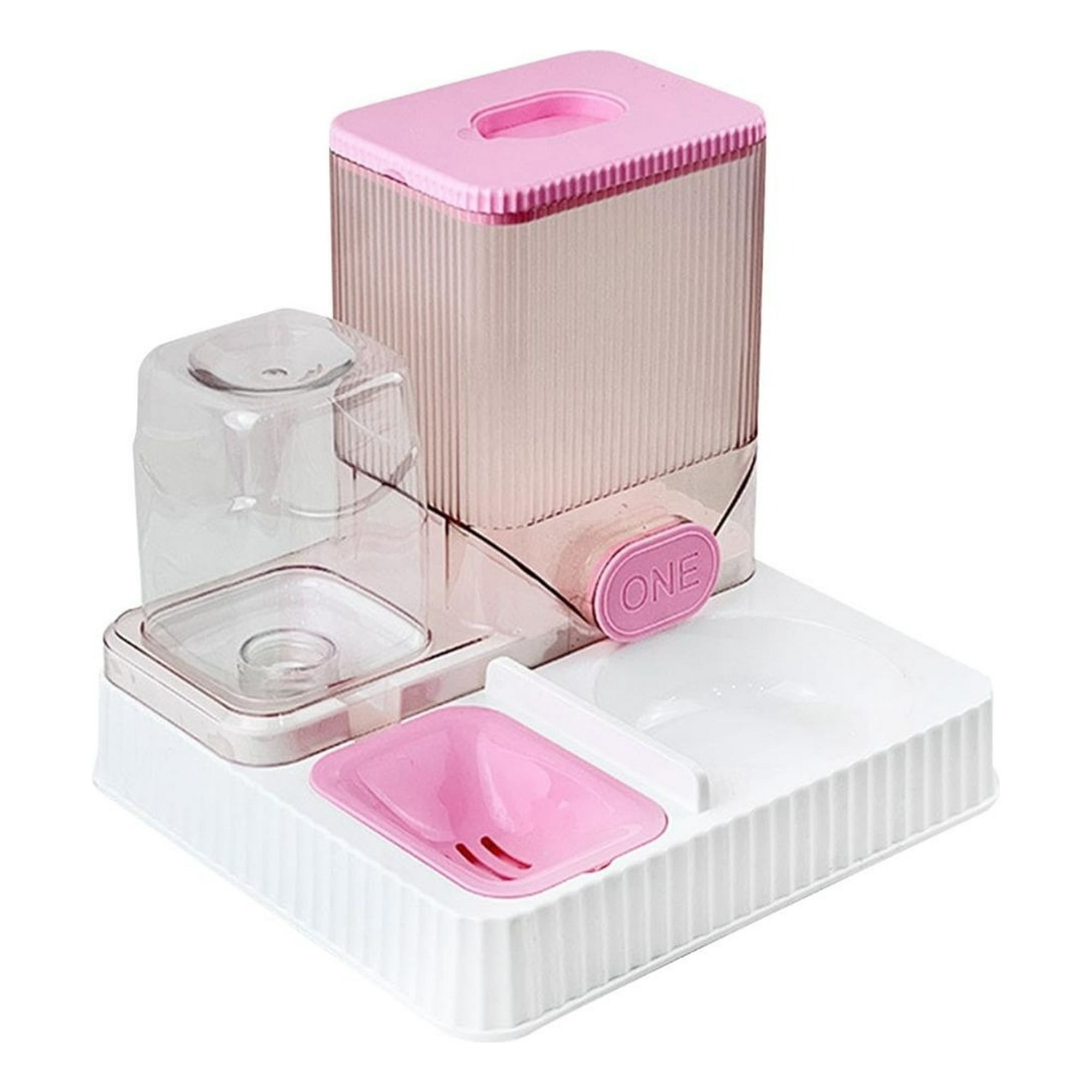 Genérico - Dispensador Comedero Bebedero Automatico Animal Mascota Lau