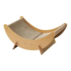 Genérico - Rascador Para Gatos, Sofá De Salón De Cartón, Sofá Creativo, Tablero Para Rascar Gatos Con Soporte