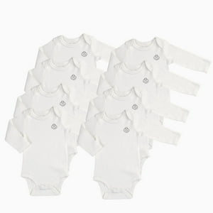 Bebesit - Pack De 8 Bodys Manga Larga 18-24M