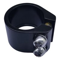 Magideal - Abrazadera De Tija De Sillín, Soporte De Sillín, Banda De Fijación, Gancho Para Tubo, Construcción Robusta, Resistente, Apto Para Bicicletas Híbridas Negro