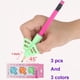 thumbnail image 5 of Paquete de 3 agarres de silicona para lápices, agarres ergonómicos para escritura a mano para niños en edad preescolar, agarres para lápices para niños con necesidades especiales de terapia ocupaciona, 5 of 7