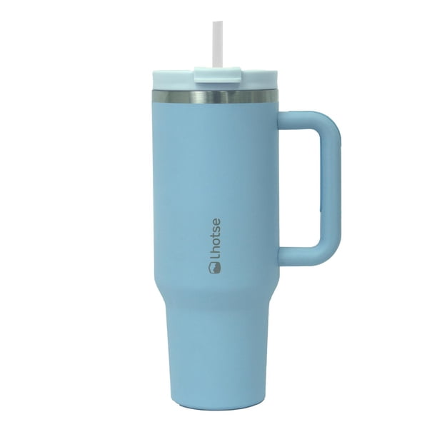 Vaso Térmico Tumbler 1180ml Acero Inoxidable con Tapa Lhotse azul cielo