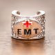 thumbnail image 1 of Abalorios de estetoscopio CharMed EMT con anillo de metal 0.5 para atención médica, 1 of 1