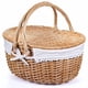 thumbnail image 1 of Cesta de picnic Rurality de mimbre con tapa y asa, 40 x 32 x 18 cm, 1 of 6