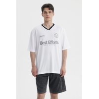 Fashionspark - Polera Hombre Slim Blanco