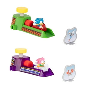 Vehículos De Juguete Sonic The Hedgehog Go Go Racers, Paquete De 2 Unidades Para Niños