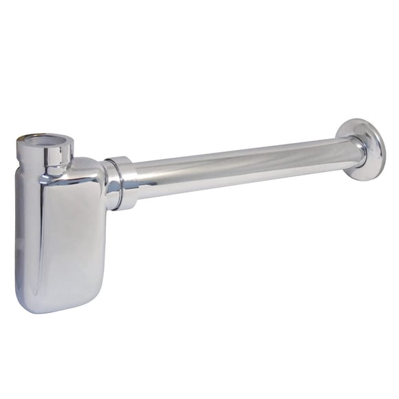 Desagüe para lavabo Kingston Brass Euro tipo botella 30 cm cromado
