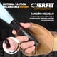 thumbnail image 2 of Linterna Led Largo Alcance De Bolsillo Overfit Tactica Potente Recargable Usb 1500lm Blanco Negro, 2 of 2