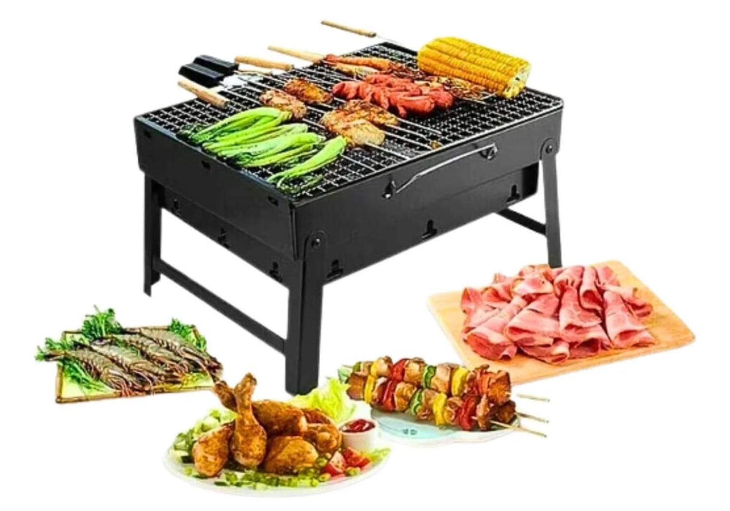 Genérico - Parrilla Portátil Plegable Para Asados