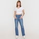 thumbnail image 4 of Polera Mujer Rib Cuello V Roulette Blanco Corona, 4 of 5