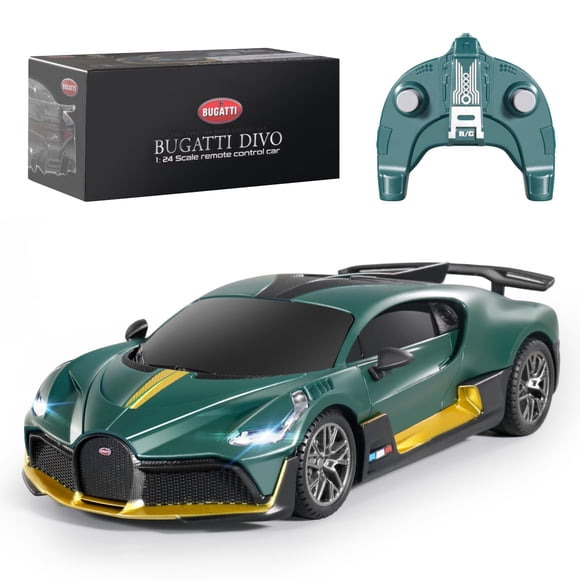 Coche a control remoto MIEBELY Bugatti Divo a escala 1/24 con luz