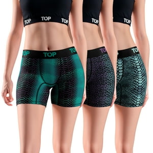 Top - Bóxer Medio Mujer Algodón Pack 3 Coleccion Skins C2