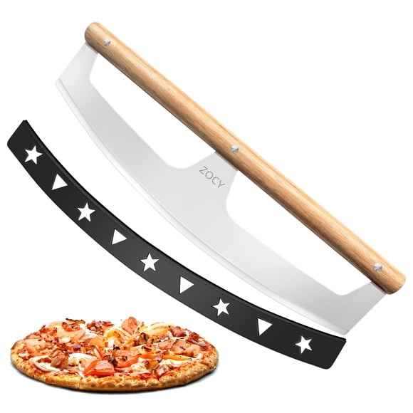 Cortador de pizza Rocker Zocy 16 Sharp, acero inoxidable, 40 cm
