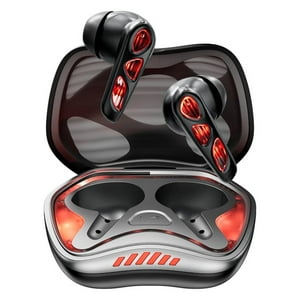 Aaronmei Auriculares Inalámbricos Para Juegos Bluetooth Negro