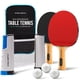 thumbnail image 1 of Set de palas de ping pong PRO SPIN, portátil, todo en uno, para 2 jugadores, 1 of 6