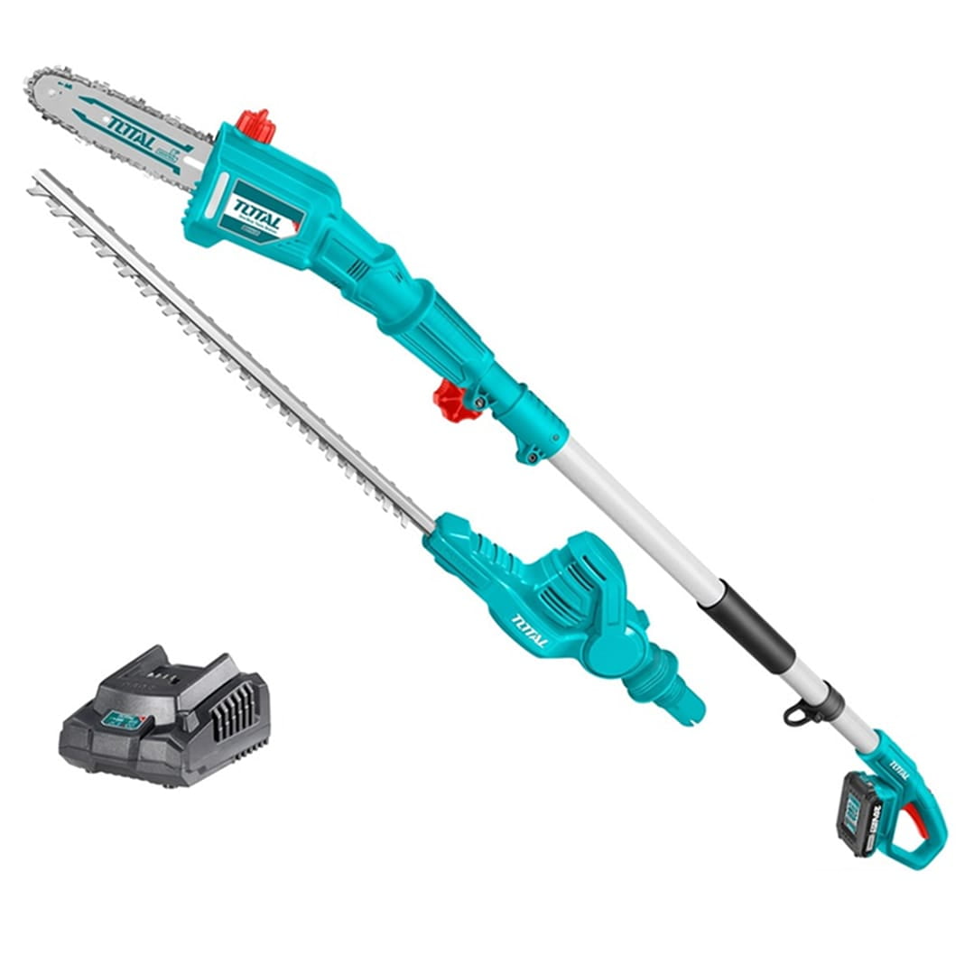 Podador Cortaseto 2 En 1 Altura 20v Batería + Cargador Total