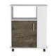 thumbnail image 3 of Mueble De Cocina Para Microondas Kit Blanco Y Bellota 73,6x60x40 Cm, 3 of 10
