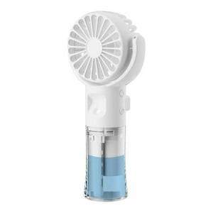 Click Ventas - Mini Ventilador Portátil Usb Recargable Ventilador Spray Blanco