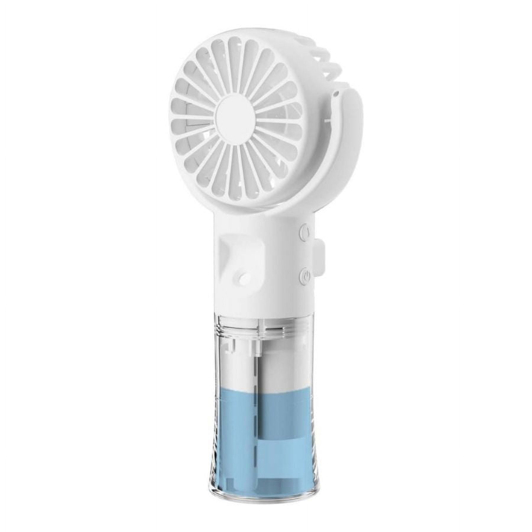 Click Ventas - Mini Ventilador Portátil Usb Recargable Ventilador Spray Blanco