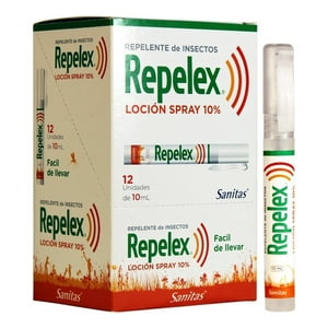 Sanitas - Repelex Spray Locion 10 Ml X 12 Unidades